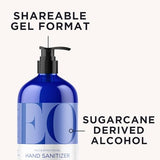 Hand Sanitizer Gel, 32 Ounce (Pack of 1), French Lavender, Organic Plant-Based