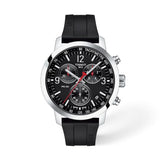 Tissot mens watches PRC 200 GTS SS BK RB BK Arab IND CHR