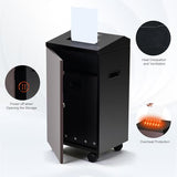 P-7 High Security Paper Shredder Heavy Duty(1 * 1.2mm), 5-Sheet Super Micro Cut, 11.9 Gallons Wastebasket