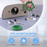 RAINGOWN 3 Inch Toilet Tank Gasket for Champion 4，2 Pack