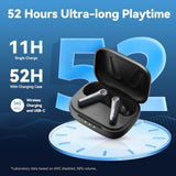 EarFun Air Pro 4 Adaptive Hybrid Noise Canceling Wireless Earbuds, Qualcomm Snapdragon Sound