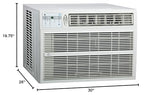 Perfect Aire 4PAC18000 18,000 BTU Window Air Conditioner with Remote Control, EER 11.8, 700-1,000 Sq. Ft. Coverage