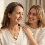 TOTWOO AI Smart Locket Necklace for Women, Tree of Life Memory Pendant with White Sapphire, Store Photos & Videos, AI Animated Picture Locket via App, Keepsake Gift for Couples Family Friends Pets
