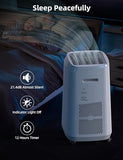 Nuwave OxyPure ZERO Air Purifier with Washable and Reusable Bio Guard Tech Air Filter, Large Room Up to 2002 Ft², Air Quality Monitor