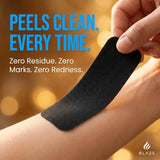Deluxe Gentle Tape for Sensitive Skin (60 Pack) - Pain Free Removal, Hypoallergenic, Latex Free, Zero Residue - Nonwoven Cotton Adhesive Body Tape - 10+ Hour Hold