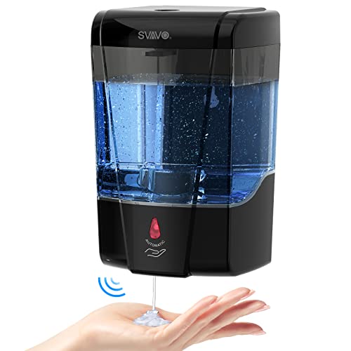 Automatic Soap Dispenser Hand Sanitizer Dispenser Wall Mount 600ml/21fl.oz SVAVO
