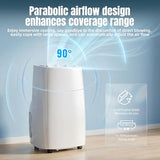 AKIRES 14000 BTU Portable Air Conditioners,3-IN-1 Portable AC Unit With Fan & Dehumidifier,Remote Control,24H Timer,Sleep Modes,Cools Room Up To 700 sq.ft