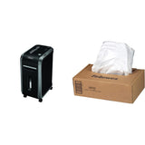 Powershred 99Ms 14-Sheet Micro-Cut Heavy Duty Paper Shredder Bundle with Shredder Bags Fellowes