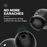 Everyday Classic Bluetooth Wireless Earbuds + Microphone with Active Noise Canceling