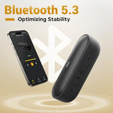 Tribit Portable Bluetooth Speaker XSound Plus 2, Wireless Speaker 30W with XBass, IPX7 Waterproof, 24-Hour Playtime, Stereo Sound, Built-in Mic, Bluetooth 5.3 for Party, Car, Travel