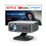 [Now with Netflix & 4000 ANSI] 4K Projector with WiFi and Bluetooth