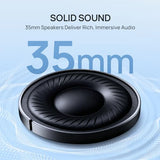 USB-A/C & 3.5MM Stereo Computer Headsets with Noise Cancelling Microphone for PC, Laptop