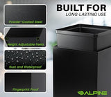 Commercial Indoor Recycle Bin - 29 Gallon Modern Looking Black Recycle Bin, Office Recycling Bins