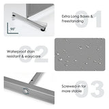 RANTILA Single Large Panel Room Divider, Privacy Screen for Office, Partition Separators