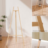 Gold Easel Stand for Sign, Heavy Duty Easel, 4-Tier AdjustableArt Easel for Painting