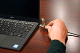 Ultra Compact Wedge 4 Digit Combo Lock for Dell Latitude Laptops