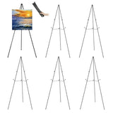 Tall Display Easel Stand for Wedding Sign Poster, Foldable and Adjustable
