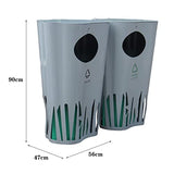 Outdoor Trash Can Kitchen Trash Can Outdoor Stainless Steel Trash Can