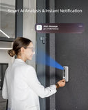 Doorbell Camera Wireless No Subscription - 2K Video Doorbell Wireless with Chime, 2 Way Audio, 30s Voice Message