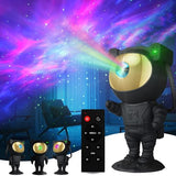 Astronaut Star Galaxy Projector - ASTRAEA Space Starry Night Light Nebula Ceiling Projection Lamp with Timer and Remote for Kids Adults Bedroom