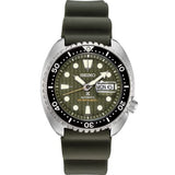 SEIKO Automatic Watch for Men - Prospex Automatic Diver - Patterned Dial | Day/date