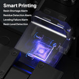 ELEGOO Saturn 4 Ultra 16K Resin 3D Printer with 10" 16K Mono LCD and Flip-up Lid, Smart Tank Heating at 30 °C, 150mm/h High Speed