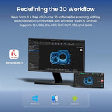 Revopoint POP 4 3D Scanner, AI Segmentation, for 3D Printing