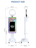 Magic Mirror Photo Booth with Printer and Camera, Portable Photo Booth