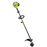 RYOBI 25 cc 2-Stroke Attachment Capable Full Crank Straight Gas Shaft String Trimmer, BLACK