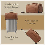 Wool & Oak NOVA Large Duffle Bag with Wheels