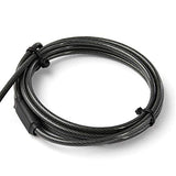 6.5 [2m] 3-in-1 Universal Laptop Cable Lock - Keyed Security Lock for K-Slot