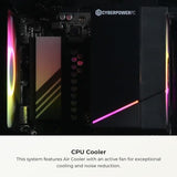 CyberPowerPC Gaming PC, AMD Ryzen 7 8700F, GeForce RTX 5060 Ti 8GB