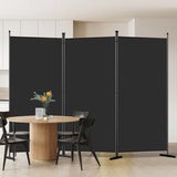 AKTOP 3-Panel Room Divider, Freestanding Wall Divider for Room Separation