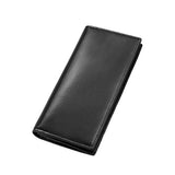 Genuine Leather Long Wallet Unisex Card Holder