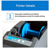 UIOLCFF Thermal Label Printer Machine Supermarket Barcode Sticker Roll
