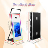 Magic Mirror Photo Booth Machine with DSLR Camera and Instant Printer for Selfie 65", 32" Touch Screen