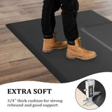 Thick Anti Fatigue Mat for Hairstylist Standing, 3'x5' Barber Floor Matt Under Salon Chair