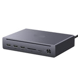 BGGJJ Maxidok Thunderbolt 5 Docking Station 10-in-1 USB-C Hub 2xTBT5 140W 120Gbps 8K60Hz DP SD TF Gigabit RJ45 Compatible with Laptop PC