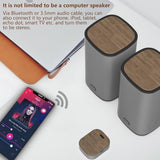 Computer Speakers with Wireless Touch Control Pod for PC Laptop/Desktop Wireless Stereo Gaming Speakers
