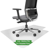 Chair Mat for Carpet- Low Pile (1/4" Thick) Carpet Protector for Office Gaming Computer Desk Chair
