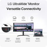 LG 34WR55QK-B 34-inch UltraWide WQHD (3440 x 1440) Curved Computer Monitor
