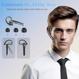 V5.3 Hands Free Noise Canceling Headphones with Dual-Mic for Computer/Laptop/Cell Phones/Home/Office