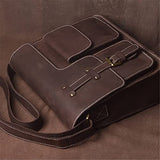 European Men's Large Capacity Zippered Crossbody Bag Waist(Style2)