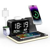 acer 7-in-1 Wireless Charging Station: Charger Stand for Multiple Devices for Apple - iPhone 16 15 14 13 12 Pro Max Apple Watch Airpods