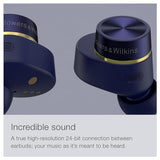 Bowers & Wilkins Pi7 S2 True Wireless Earbuds, Midnight Blue