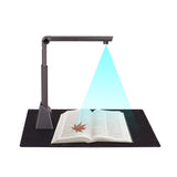 QERTYHJK Portable Adjustable High Speed Book Image Document Camera Scanner Pixel High-Definition Max