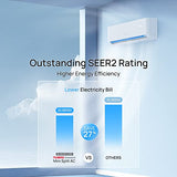 TURBRO 18,000 BTU Ductless Mini Split Inverter AC with Heat Pump 23 SEER2