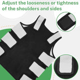 Weighted Vest, Compression Vest with Adjustable Weight Fit, Adjustable Breathable Compression Vest for Processing Issue