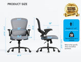 TRALT Office Chair - Ergonomic Office Chair with Back Support, Home Office Desk