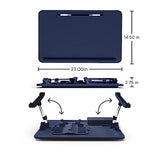 TotalDesk Portable Workstation and Lap Desk with Adjustable Height